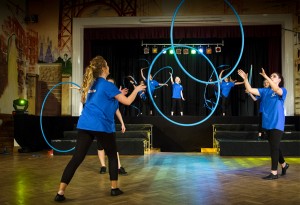 We haven't found anyone yet that we can't teach to Hoola Hoop.